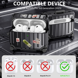 Étui antichoc en TPU et PC peint UV écologique pour écouteurs, compatible avec les modèles <span class=keywords><strong>2</strong></span> et 3, avec recharge <span class=keywords><strong>sans</strong></span> <span class=keywords><strong>fil</strong></span> – Vente en gros OEM - Product Image 2