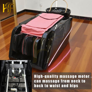 Champú de fibra de vidrio ensanchado, cama de masaje, cama de champú, silla de lavado de peluquería, cama de champú de salón moderna para Spa - Product Image 3