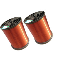 AWG 6-28 moteurs électriques enroulement fil rond en aluminium émaillé revêtements isolés fils magnétiques bobine de haut-parleur