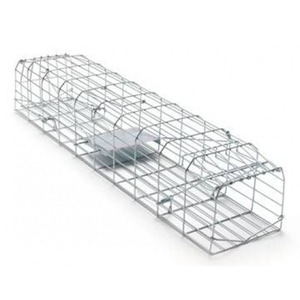 Chống Gỉ Marten Lồng Bẫy 1008 Dây Thép Kiểm Soát Thỏ Chuyên Nghiệp Double Entry Chồn Động Vật Sống Bẫy - Product Image 1