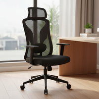 Chaise de bureau ergonomique en maille pivotante
