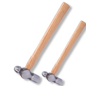 Gros manche en bois Mini boule Pein Peen marteau polyvalent bricolage cuir marteau de frappe ménage utilisant un marteau en bois - Product Image 2