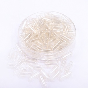 Venta caliente cápsulas de gelatina dura tamaño 00 0 1 2 <span class=keywords><strong>3</strong></span> 4 cápsulas vacías de gelatina Cápsula hueca transparente - Product Image 2