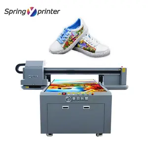 Fastjet printer inkjet desktop statis, printer inkjet 3d panas tekan multifungsi untuk pencetakan sepatu