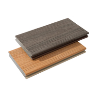 Planches de terrasse en WPC solides, forme carrée traditionnelle, imperméables, écologiques, surface lisse, revêtement de sol extérieur, jardin, entrepôt