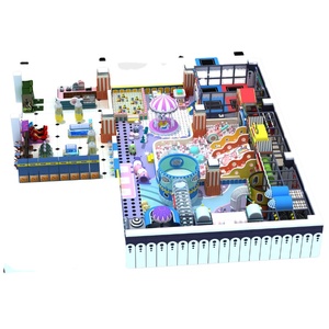 Château gonflable commercial d'intérieur certifié EN1176, fabricant <span class=keywords><strong>de</strong></span> jeux souples, fournisseur SEA - Product Image 1