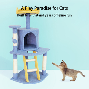 Thân Thiện Với Môi Mèo Leo Núi Tháp Dễ Dàng Lắp Ráp Dễ Thương Phong Cách Bán Buôn Nhà Sản Xuất Làm Từ sisal Đồ Chơi Cho Mèo - Product Image 4