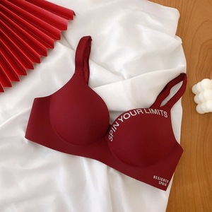 Hot Sale Women's Breathable Solid Everyday Wireless One-Piece Seamless Bra with 3/4 Cup - Product Image 5