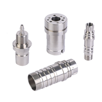 Service OEM Personnalisé Usinage CNC 5 Axes de Précision en Aluminium Usiné par Fraisage et Tournage, Pièces de Moyeu d'Arbre Automobile Anodisées, Pièce Tournée CNC