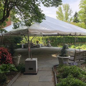Carpa Blanca Elegante para Eventos de 10x20, Capacidad para 100-50 Personas, Ideal para Terrazas y Bodas, Barras de Bar Incluidas - Product Image 6