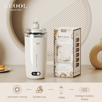 Mug magnétique intelligent à agitation automatique en acier inoxydable avec affichage de la température pour café et lait, tasse mélangeuse 2026, bouteille shaker pour protéines