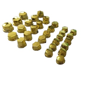 Pièces et accessoires de moto Vis de moyeu Boulon décoratif en plastique chromé <span class=keywords><strong>Cache</strong></span>-écrous de roue - Product Image 5