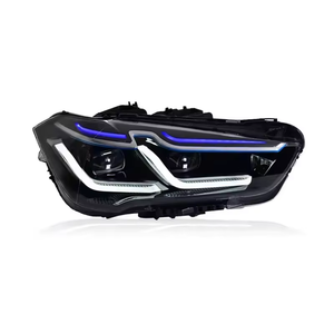 Faros Delanteros SJC para <span class=keywords><strong>BMW</strong></span> <span class=keywords><strong>X1</strong></span> F48 F49 2016-2019, Luces Delanteras LED Láser de Alta Calidad, Luces de Circulación Diurna - Product Image 4