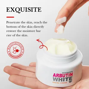 Private Label OEM ODM Nicotinamide Arbutin Whitening And Beautifying Essence Cream Moisturizing And Lightening Stain Face Cream
