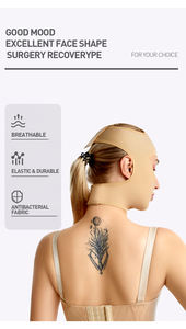 Niet-chirurgische Medische Stof Afslanken Liposuctie Kleding Dunne Facial <span class=keywords><strong>Chin</strong></span> V Lijn Full Face Lift Stretch Band - Product Image 5