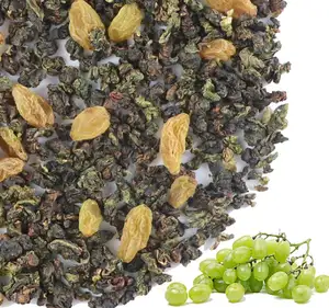 Tè cinese Oolong miscelato aromatizzato con uvetta verde tè oolong dimagrante