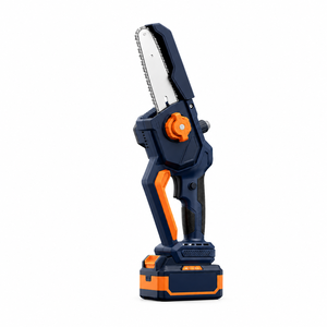 <span class=keywords><strong>Mini</strong></span> <span class=keywords><strong>Motosierra</strong></span> Inalámbrica Profesional de 8 Pulgadas, Motor sin Escobillas de 21V, Batería Compatible con OEM/ODM, Herramienta Manual para Podar Jardines y Trabajar la Madera - Product Image 1