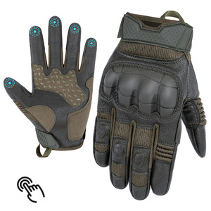 Guanti Tattici Sportivi da Esterno 2026 all'Ingrosso, in Microfibra Flessibile Senza Silicone, Touch Screen, per Caccia, Ciclismo e Tiro - Product Image 3