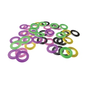 Autres équipements dentaires Bandes <span class=keywords><strong>molaires</strong></span> élastiques colorées haute performance Matériaux élastiques orthodontiques - Product Image 6