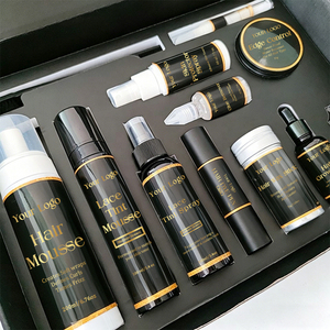 Kit de instalación de pelucas OEM: Pegamento para encaje, barra de cera impermeable, lápiz para teñir el cabello, aceite para el crecimiento, control de bordes, spray tinte para encaje, mousse para el cabello - Product Image 1