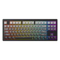 MonsGeek M3W TKL Clavier à disposition à 87 touches Clavier en aluminium dégradé PBT