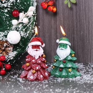 Molde de Silicona 3D para Velas con Forma de Camión Transportando Árboles de Navidad, Hermoso Molde de Jabón con Forma de Chimenea para Decoración Navideña y del Hogar - Product Image 5