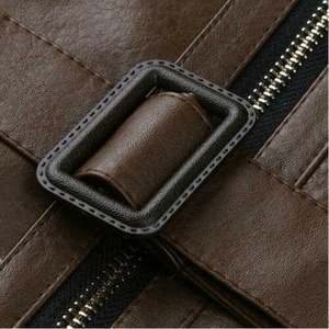 Men's Real Sheep Leather Thick Winter Motorcycle <b>Jacket</b>-Windproof Eco-Friendly & Plus Size - Product Image 5