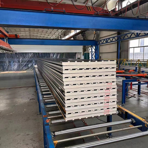 스탠딩 솔기 절연 알루미늄 지붕 패널 30mm PU 샌드위치 지붕 패널 - Product Image 6