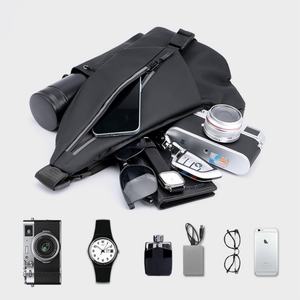 Bolso de Hombro Multifuncional Casual de Moda, Bolso Cruzado Ligero para Hombre, Bolso de Pecho Individual - Product Image 4