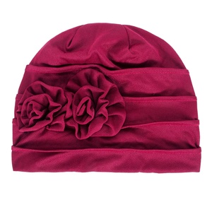 Turban de <span class=keywords><strong>chimio</strong></span> Vintage à volants, <span class=keywords><strong>bandeau</strong></span>, écharpe, bonnet, chapeau pour les patients diabétiques - Product Image 2
