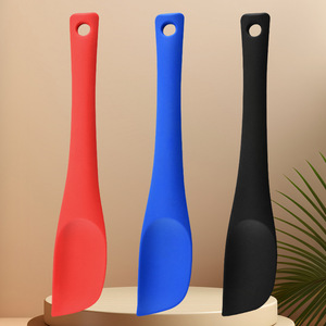 The Best Baking Tool Food Grade Silicone Spatula and Cream Smoother Heat Resistant One-piece <b>Scraper</b> <b>for</b> Home <b>Kitchens</b> - Product Image 1
