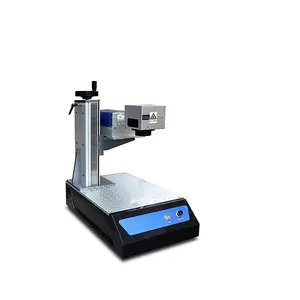 Laser parfait-Mini machine portative d'inscription de laser UV de refroidissement par air 5w sur la photo de gravure de feuille