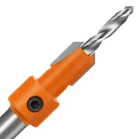 Mata Bor Countersink HSS 8mm untuk Kayu, Alat Ekstraktor Sekrup, Pembongkaran, Pemotong Kayu, Peralatan Pertukangan Kayu