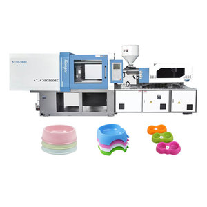 Machine de moulage par injection plastique pour fournitures pour animaux de compagnie, couverts pour animaux de compagnie, distributeur de nourriture pour animaux de compagnie, bol pour chat, bol pour chien, fabrication de moules en plastique - Product Image 1
