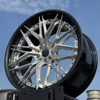 Jantes de voiture de course en fibre de carbone forgées sur mesure 18 19 20 21 22 pouces 5x112 concaves en alliage 6061-T6 pour Audi Benz Bmw