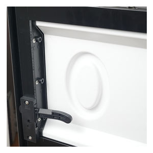 Meilleur <span class=keywords><strong>prix</strong></span> de la nouvelle conception 580X1700mm RV porte d'entrée avec filet de sécurité plein noir bonne qualité Rv porte - Product Image 5