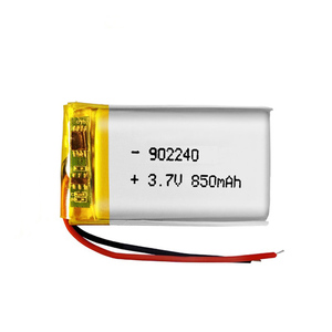 3,7 V 850mAh Lipo Batería 902240 Batería recargable de polímero de iones de litio con salida de tres cables - Product Image 1