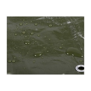 Bâche en PE vert argenté gris, résistante, imperméable, résistante aux UV, pour <span class=keywords><strong>camion</strong></span>, agriculture, camping - Product Image 4