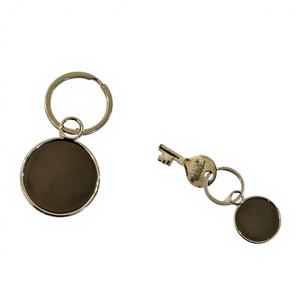 Llavero de Metal Personalizado al por Mayor, Estilo Vintage, de Aleación de Zinc, con Logotipo Impreso en Serigrafía, Hecho a Mano, Regalo Premium - Product Image 1