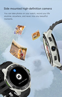 Reloj Inteligente 2024 JS15 con Llamadas, Pantalla Redonda de 1.43 Pulgadas, WIFI, GPS, Descarga de APP, Reloj Deportivo con Tarjeta SIM, Smartwatch 4G con Sistema Android