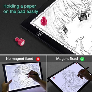 A4 LED แท็บเล็ตเพชรจิตรกรรมกระดานคัดลอก Pad การเขียน Sketching ติดตามแผ่นไฟ - Product Image 6