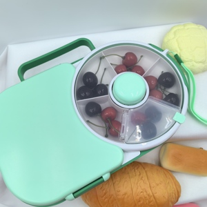 Lonchera Bento Rectangular Hermética para Estudiantes, con Cierre de Cinco Puntos, Ideal para Niños, Viajes de Primavera y Actividades al Aire Libre - Product Image 6