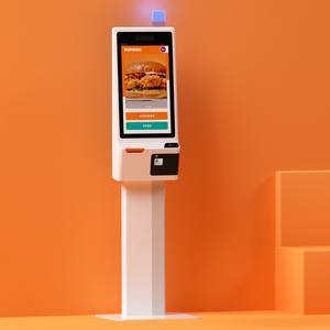 ตู้บริการตนเองสำหรับชำระเงิน Pos Autoservicio พร้อมหน่วยความจำ 16G ROM+4G RAM ระบบชำระเงินด้วยตนเอง ตู้สั่งซื้อสินค้าด้วยตนเองพร้อมเครื่องพิมพ์ - Product Image 5