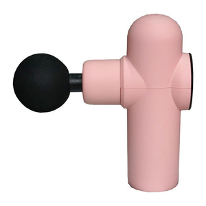 Mini pistolet de massage rose, 12 niveaux de vitesse, moteur sans balais, rechargeable par USB, pour la relaxation musculaire du corps entier - Product Image 4