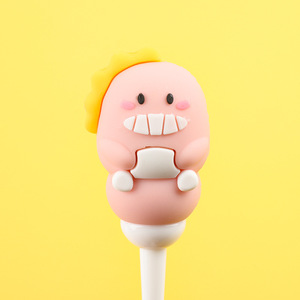 Cute Dinosaur Shaped Soft Bristles Baby Toothbrush For Children 0-10 Years Colorful Manual Kids Toothbrush - Product Image 2