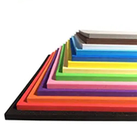 Fourniture de toutes sortes de matériaux d'emballage de dureté de couleur Doublure en caoutchouc EVA Feuilles et planches en mousse Service de coupe de 5mm