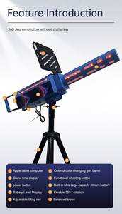 Nouvelle machine de jeu d'arcade de tir VR AR 9D pour enfants, utilisation intérieure et extérieure, plastique et métal, maison, école, centre commercial populaire - Product Image 4