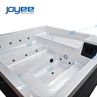 JOYEE Minimaliste Europe Nordic USA Balboa Control Aristech Bain à remous extérieur en acrylique pour 2 à 4 personnes Bain
