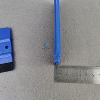 LETOP 5 piezas 12.5X8CM Limpiador Raspador Azul para Plotter Automático, Repuestos