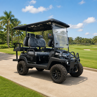 Carrito de Golf Eléctrico Tarion de 4 Plazas, Batería de Litio de 72V, Homologado para Calle, 35 km/h, Certificado CE/DOT, Autonomía de 90 km, Personalizable OEM 2+2